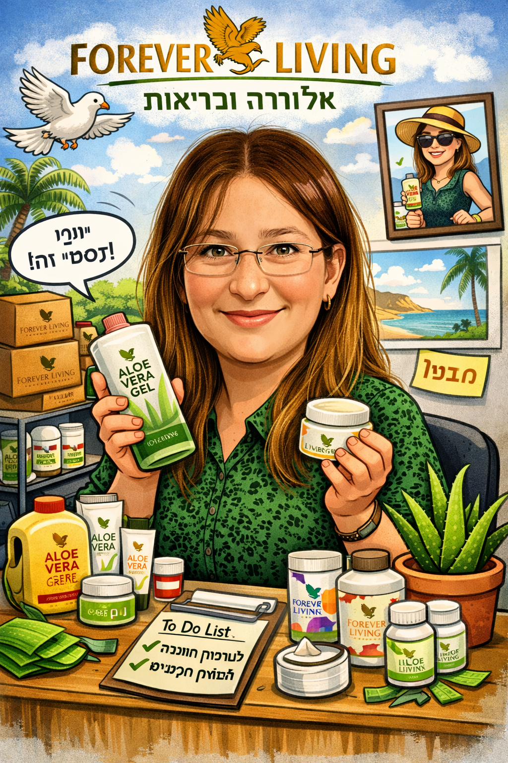 רחלי Forever living